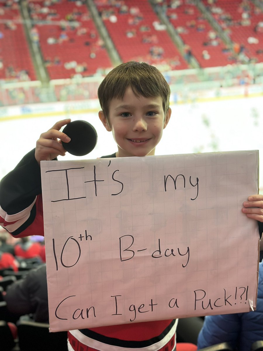 eqsports's tweet photo. #caniacsmiles #HappyBirthday Carter @Canes https://t.co/a1EizjNc7b