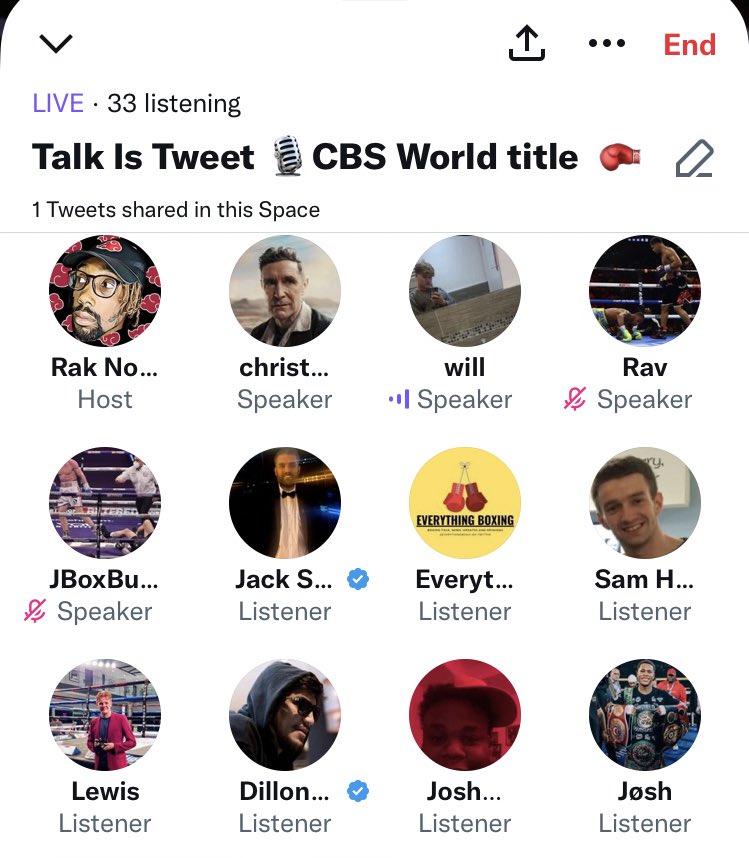 raks_story's tweet photo. When @dillondanis passes through your space 🎙️ #TalkIsTweet 🥊 https://t.co/CRsrL8GHiY