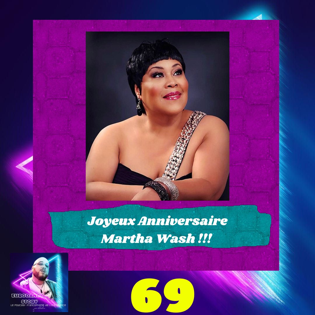 Joyeux Anniversaire Martha Wash qui fête aujourd’hui ses 69 ans! 🥳🥳😘 Quel est votre titre préféré de sa discographie?  #birthday #eurodance #marthawash #blackbox #candcmusicfactory #weathergirls