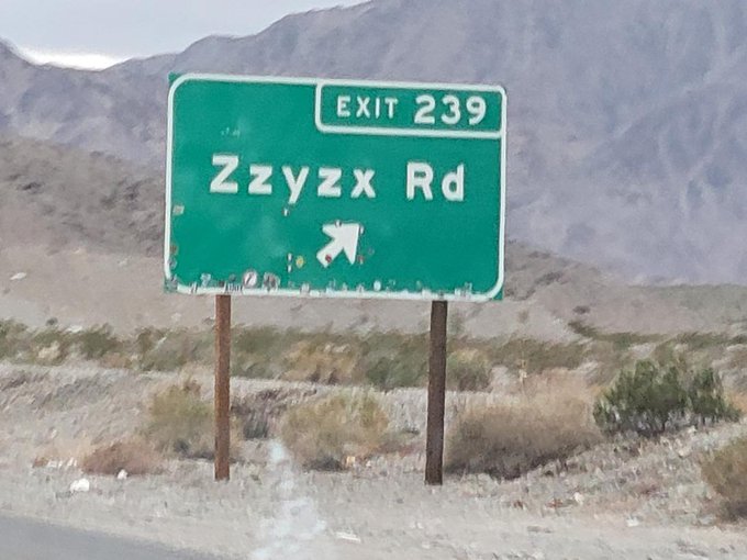 #Zzyzx!!! https://t.co/3O65hVdolM<a href="/tag/zzyzx"class="tags">#Zzyzx</a>