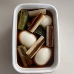 我が家の味付け卵、特別なことは一切していないけど「ネギを入れる」