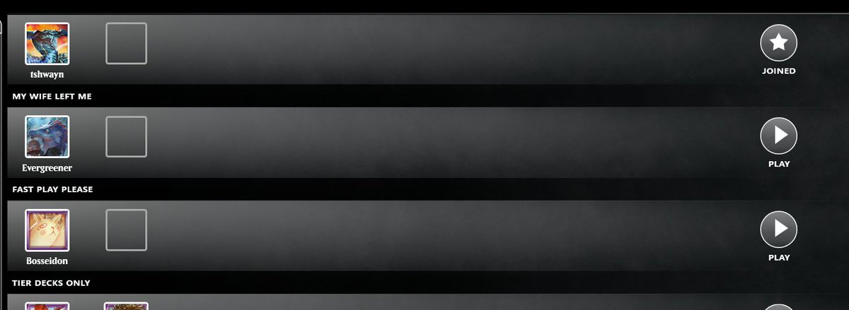 tshwayn's tweet photo. Finally back in the #mtgmodern tourney q https://t.co/sgHqZ1UayN