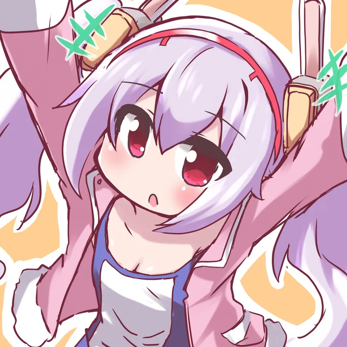おはラフィー 今日から休みー なので毎日ラフィーちゃん描いていこうと思います。。#アズレン #ラフィーちゃん 