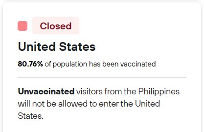 Do people even know that the USA is still closed to international families? 
Many families have members with different nationality
Why at this late date are we still being persecuted for non-compliance to the poison shot? 
HELP!
#StoptheMandates
@POTUS 
@RussFulcher 
@MikeCrapo