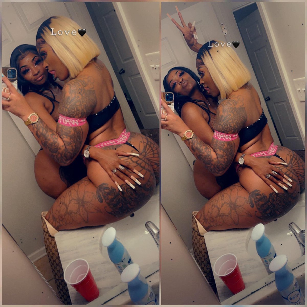 This could be us getting dressed &amp; turning up before the club knowing we’re coming back home to bump pussies later 🥰🥰🥰