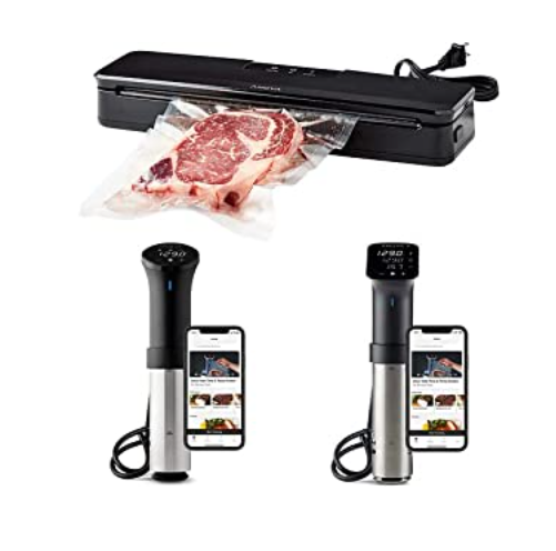 _dealhound's tweet photo. Sous vide has completely changed the way to cook at home! The precision temperature control ensures perfect results every time. Make the most tender and juicy pork chops for dinner tonight. #sousvidecooking #homecooking #foodie #porkchops #delicious #Ad
https://t.co/MpgVaMwiD7 https://t.co/qA1vGW53q0