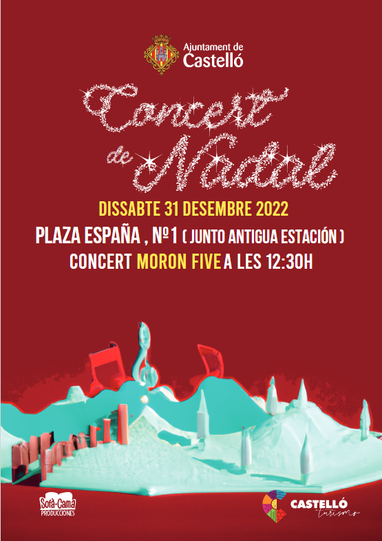 Concierto de Fin de Año en Castelló dlvr.it/Sg1rkz vía <a href="/VenACastellon/">Castellón Turismo</a> ✔