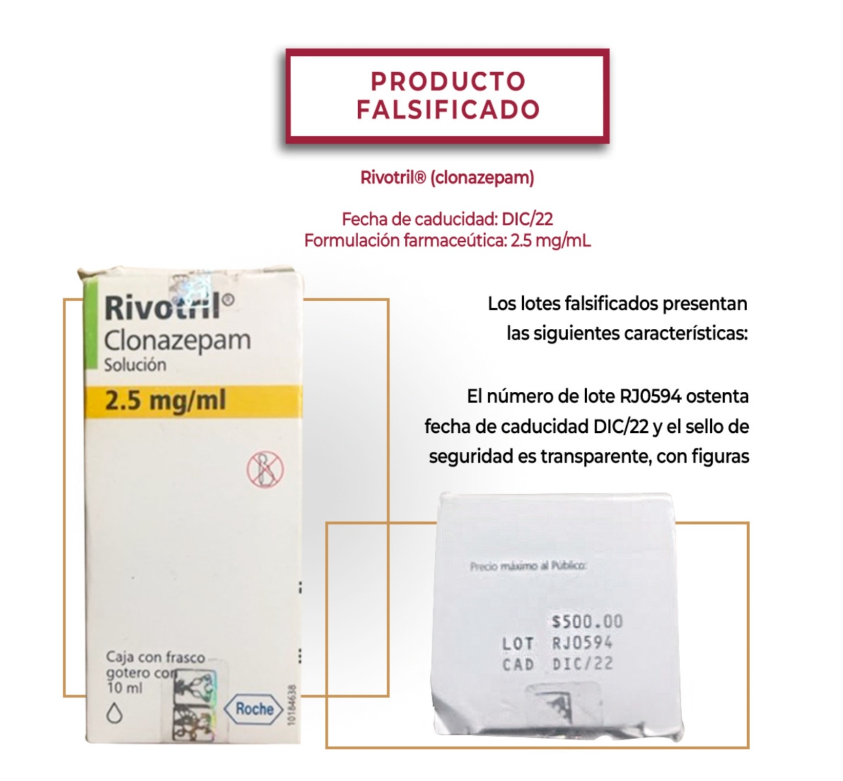 Clonazepam Rivotril Precio