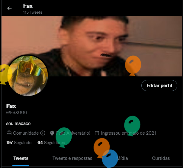 FSX006's tweet image. subiu balao esquece 🙅🏿‍♂️