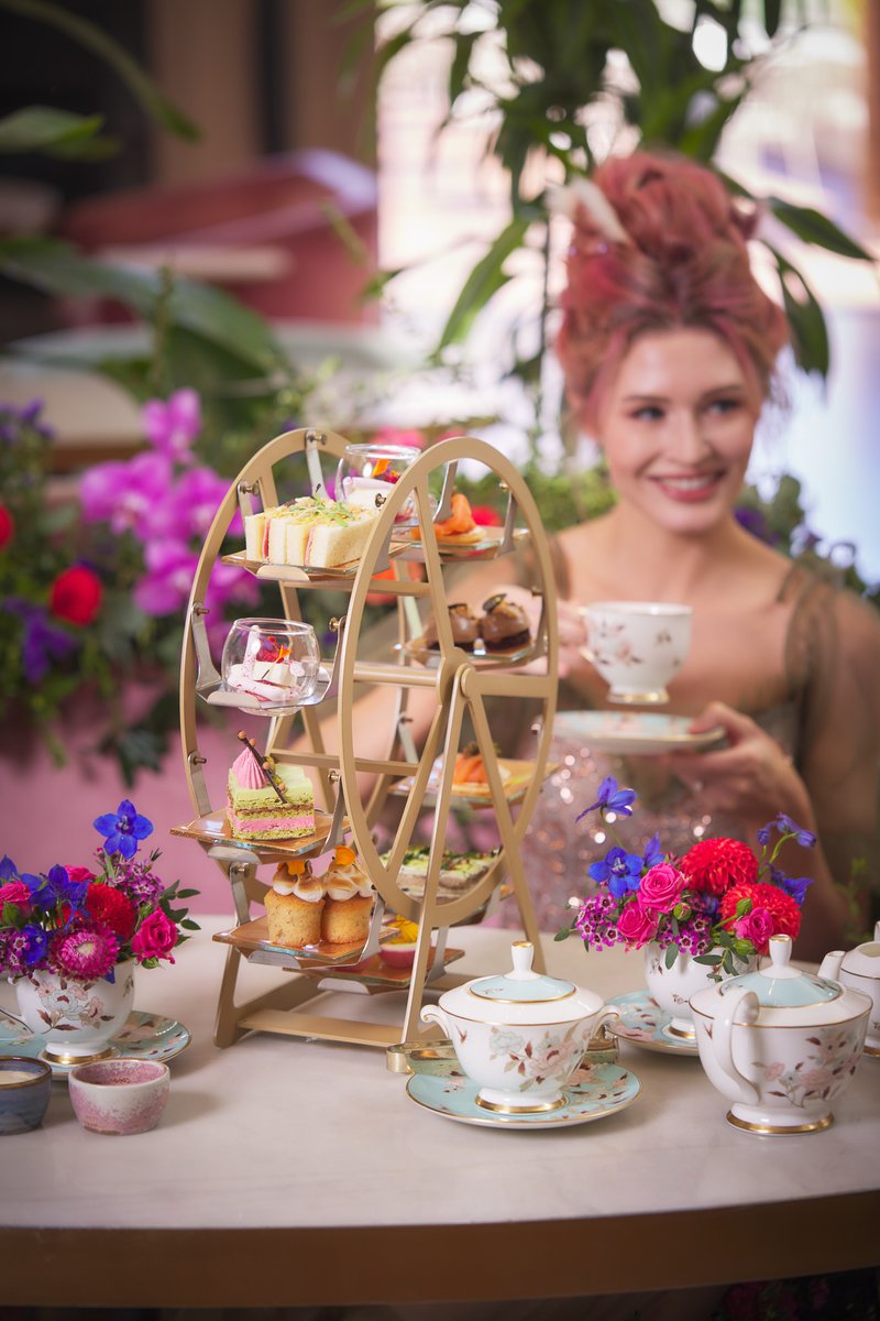 An excellent excuse to get dressed up, our 'Let Them Eat Cake!' experience is back.
Sample a menu of English and French confections while sipping exclusive tea blends by <a href="/o5tea/">O5 Tea</a> and <a href="/tealeavesco/">TEALEAVES</a>. 

Served on Weekends, 11:30am - 1:30pm. Book now at the link in bio. #HTastingLounge