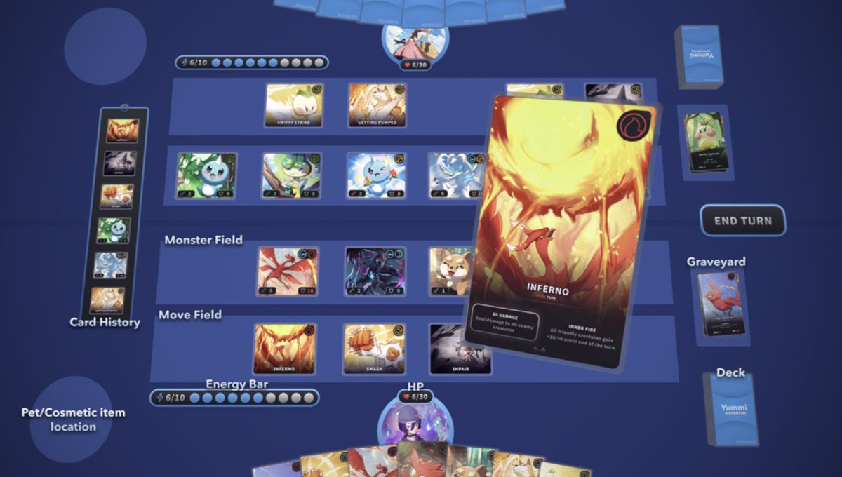 Dgtl_Explorer's tweet photo. Looking for a legit gaming nft on Cardano, this is it

@YummiUniverse is gonna kill it 🚀

The game isn’t even out yet, but the polish is sooooo good

I’m ready to get my hand on every single card pack when it come out

#yummiuniverse $yummi #NFTCommunity #CardanoADA #NFTs $ada https://t.co/E2Ugh6MxDV