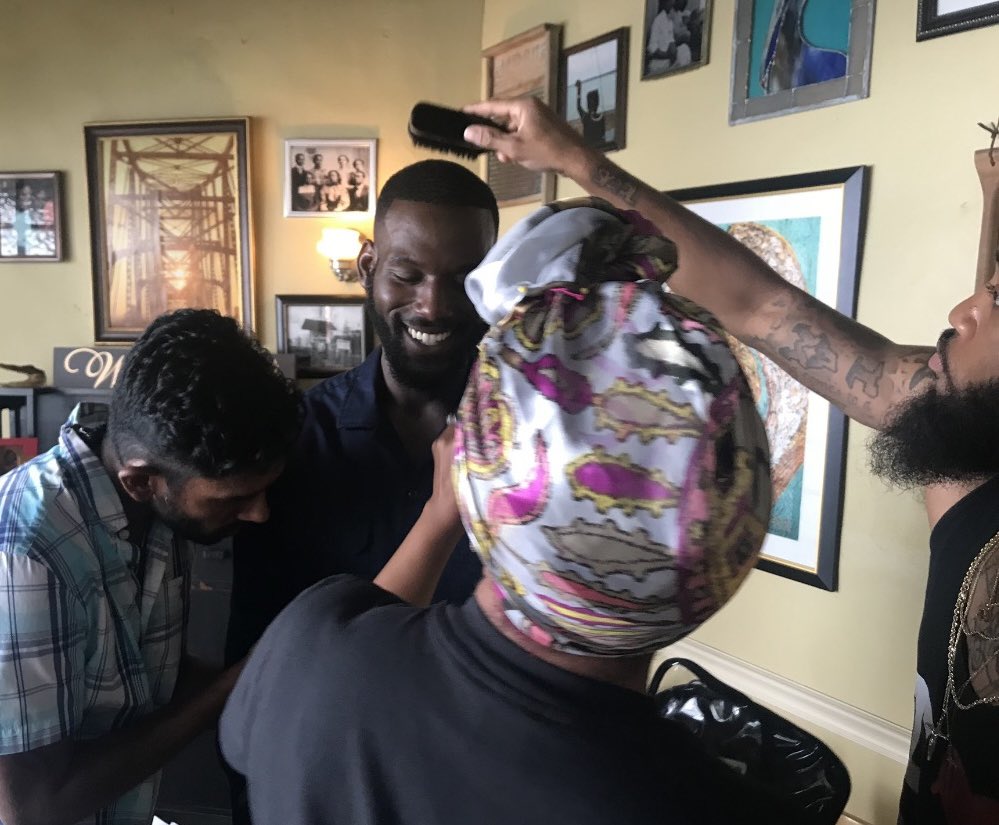 DeManeDavis's tweet photo. Another night without @QueenSugarOWN sigh. I’m reminded of my #LastLooks photos- here’s everyone working on #kofisiriboe in between takes. I miss my #QueenSugar @ARRAYNow & #ArrayCrew Fam but The Bordelons? Guess i can visit them on @OWNTV or streaming. Maybe a #NYE marathon… https://t.co/7a5biFw0Mv