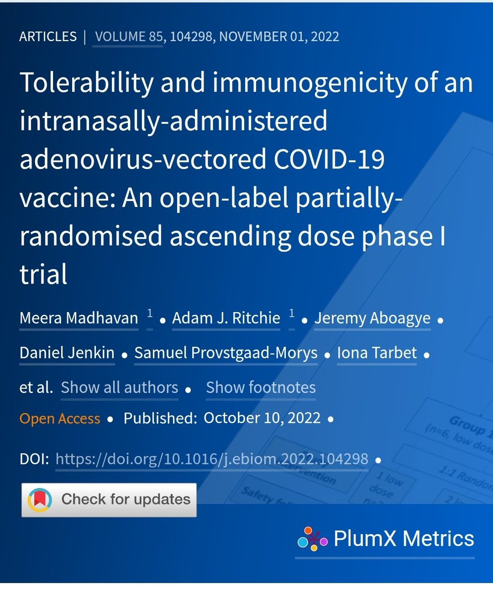 drdpshenoy's tweet photo. Nasal vaccine is a good concept theoretically. But Oxford study shows poor immunogenicity of the vector based nasal vaccine. Last month Nature medicine published commentary also . Bharat biotech needs to make the data of nasal vaccine  public. Atleast in preprint https://t.co/X2SB1ap4WS