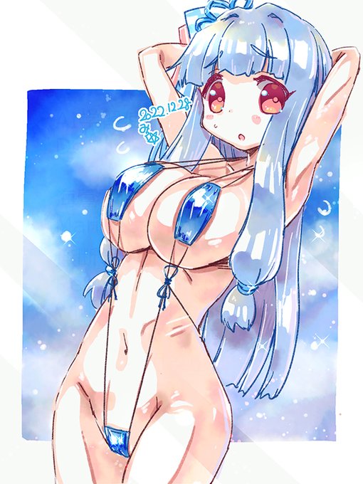 ※微エロ
凄い水着を着た健康的でデカい葵、かわええなぁ^^ 