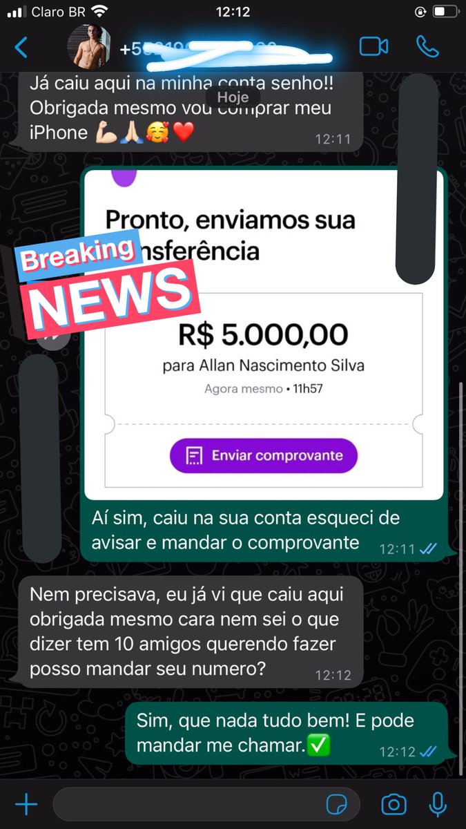 marcelosouzapix's tweet photo. TERÇA-FEIRA DO PIX É AQUI 💶🧑‍💻

Wpp: https://t.co/lv0Pns2vBR

R$50 vai 630 pix
R$70 vai 1000 pix
R$100 vai 1200 pix
R$160 vai 1750 pix
R$210 vai 2250 pix
R$300 vai 3090 pix
R$360 vai 4000 

TRANSFERÊNCIA VIA PIX DIRETAMENTE NA SUA CONTA 
Grupo no wpp👉 https://t.co/Nwk713oWUQ https://t.co/JiYQmq47ip