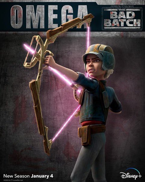 GabrielleOrlita's tweet photo. 🚨🚨🚨🔛#SW✨🔛#BAD_BATCH2 
 
Two new posters released for #BadBatch2!!! 
🔛#January4th_2023 🤍🤍🥰👊👊

Who’s your favorite #Hunter or #Omega? https://t.co/RE1w49tv2C