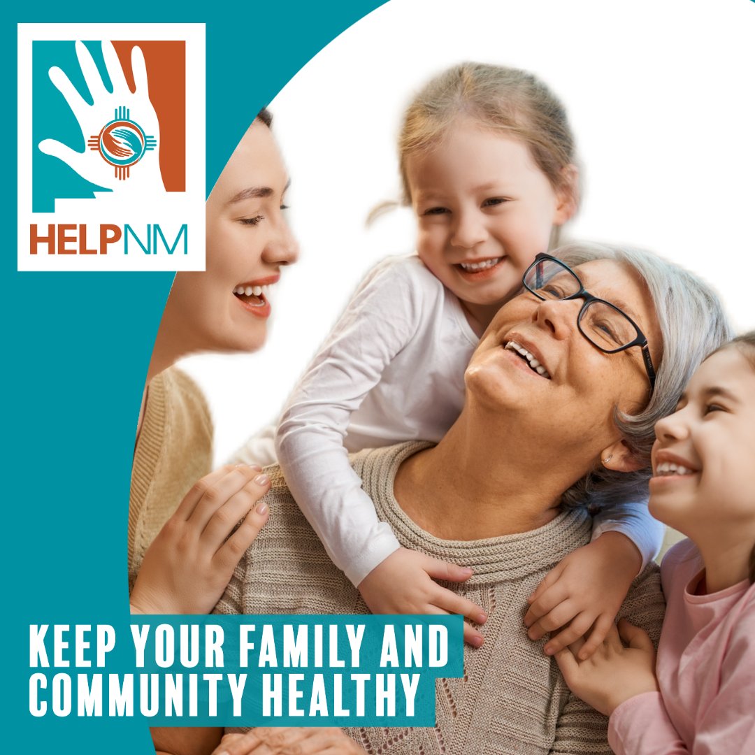 HELPNM's tweet photo. As you visit friends and family remember, COVID-19 is always an unwelcome guest. Vaccines, boosters, and masks are safe and effective measures for stoping the spread of infection. Make the decision to keep your family healthy, visit https://t.co/jRabgkb6Yq to learn more. https://t.co/5LO89SFUvh