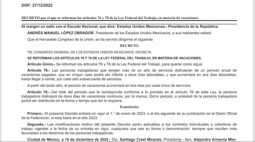 gomi51's tweet photo. El dia de hoy @lopezobrador_ 
Por decreto aumenta las vacaciones para el mexicano trabajador, que más necesita el mexicano?

Un sueldo competitivo ante la inflación? https://t.co/bPPb8C4y86