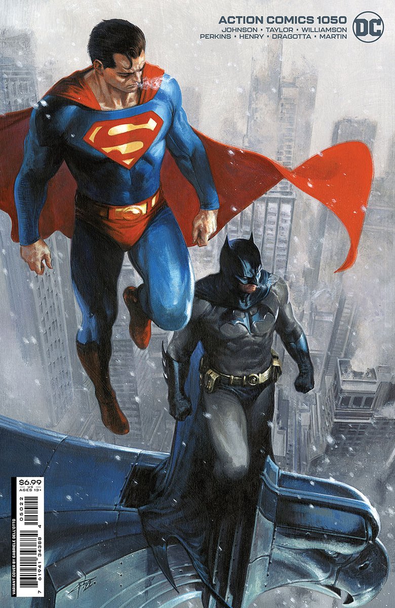 A cold #winter chill is in the air, so find some 🔥#comicbooks to warm your heart! Try 📚Action Comics Vol 2 #1050 
 
#Variant #CoverArt 😻#GabrieleDellOtto
 
👉ow.ly/6JRW50M7GCI
 
#DCU #JonKent #LexLuthor #Superman #comicbooks #MidtownComics #topvariant #topvarianttuesday