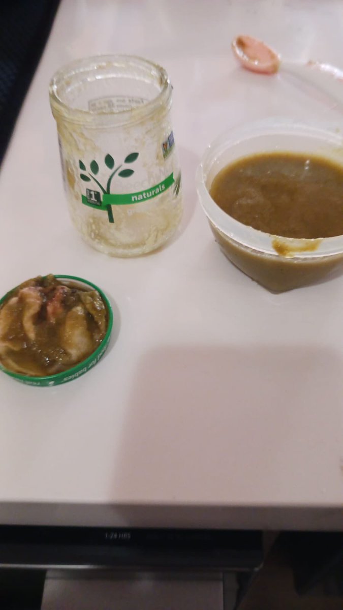 samgryn's tweet photo. @BeechnutFoods omg how disgusting is this??? Found some disgusting whatever this is in my baby’s food, suppose to expire in 2024, this is so horrible!!! Smells like death. #beechnut #beechnutfoods @HeroGroupComms 
Almost fed this to my 6 month old.
#horriblefood #babyfood https://t.co/A8ru980AFU
