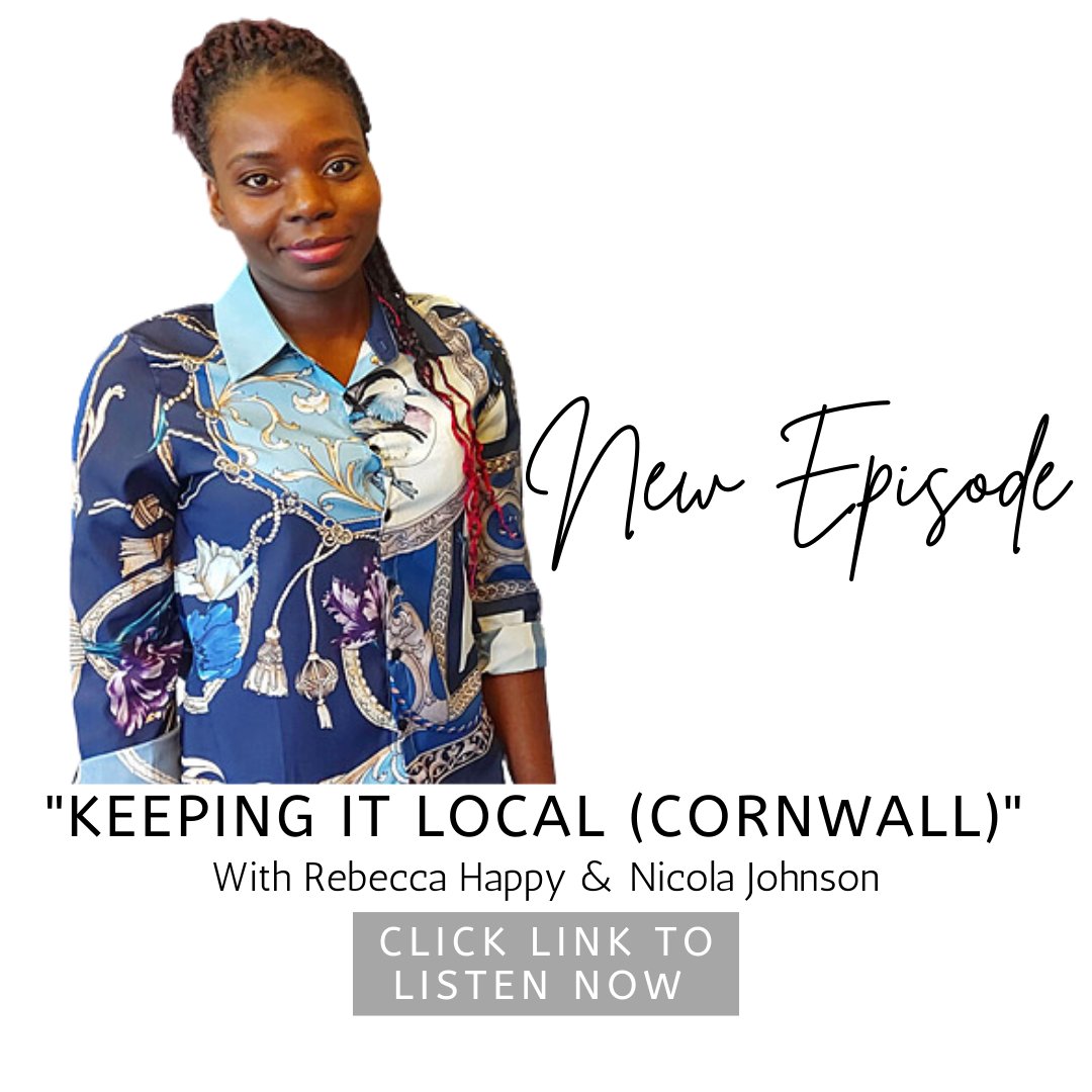 RebeccaHappy's tweet photo. Tune into our newest episode of the Keeping it Local podcast with brand new business owner, Nicola Johnson. She recently opened Liberty Hair Shop in Cornwall to help people experiencing hair loss from cancer treatments or alopecia.#keepingitlocal
https://t.co/4RTootXpU5 https://t.co/7TcMbqKyw2