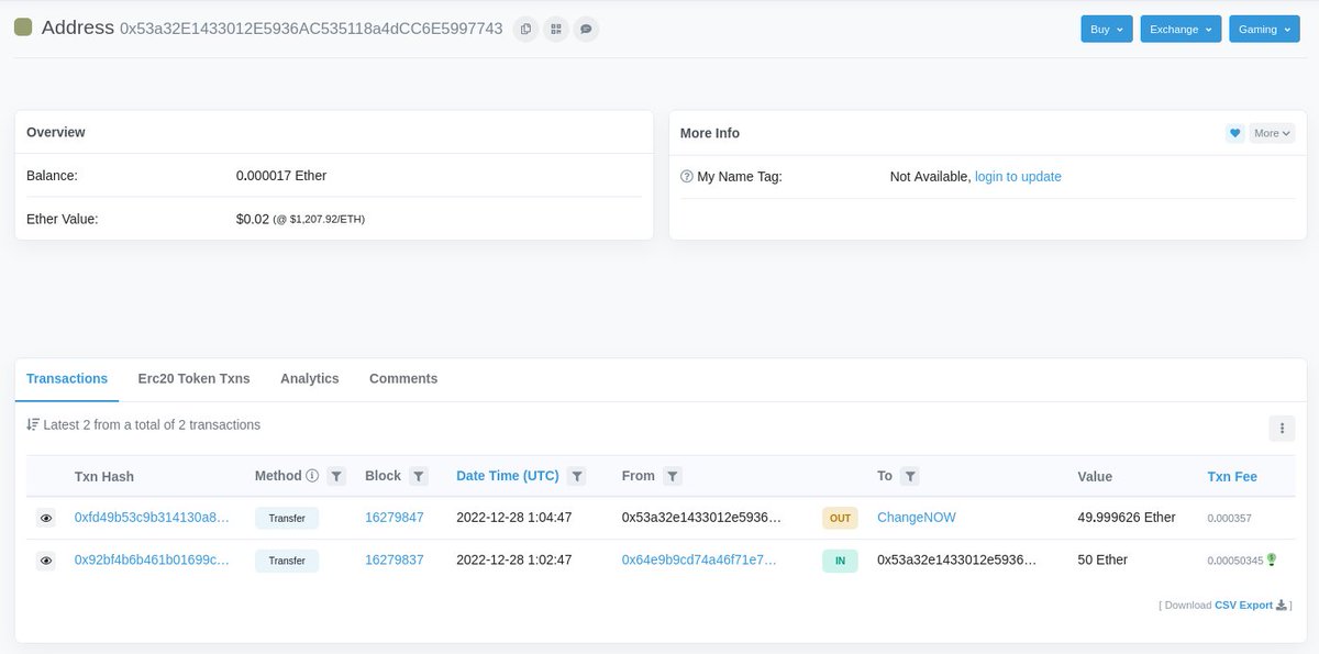 Alameda ETH addresses are digging around in the sofa for spare change and swapping bits ERC20s for ETH/USDT.

ETH and USDT then funneled through instant exchangers. 

Rings some major alarm bells...
t.me/OnChainIntrigue
etherscan.io/address/0x7386…
etherscan.io/address/0x64e9…
