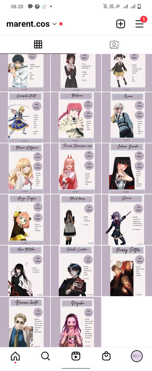 bukaanmay's tweet photo. @JJBAFESS huhu kostum ku masih banyak yang blm ke rental:(( siapa tau ada yg mau cosplay aku ada beberapa kostum cosplay yang masih avail nih, bisa langsung cek ke ig aku @marent.cos atau langsung ke WA aku xixi https://t.co/r4g5D1YsYa