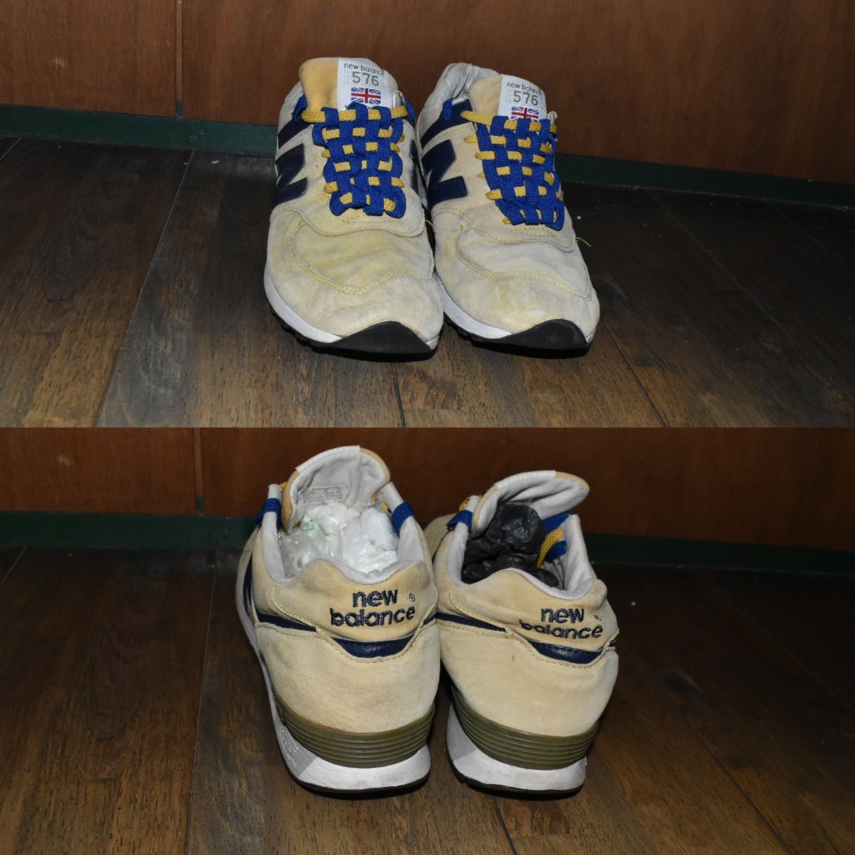 majoe7024's tweet photo. NEWBALANCE M576 PYB MADE IN UK
ニューバランスM576 イギリス製です。シューレース(靴紐)の編み方はチェッカー風にしてみました。
#newbalance #NEWBALANCE576 #m576 #Sneakers #ニューバランス #ニューバランスM576 #スニーカー https://t.co/iCbDJkKd3a