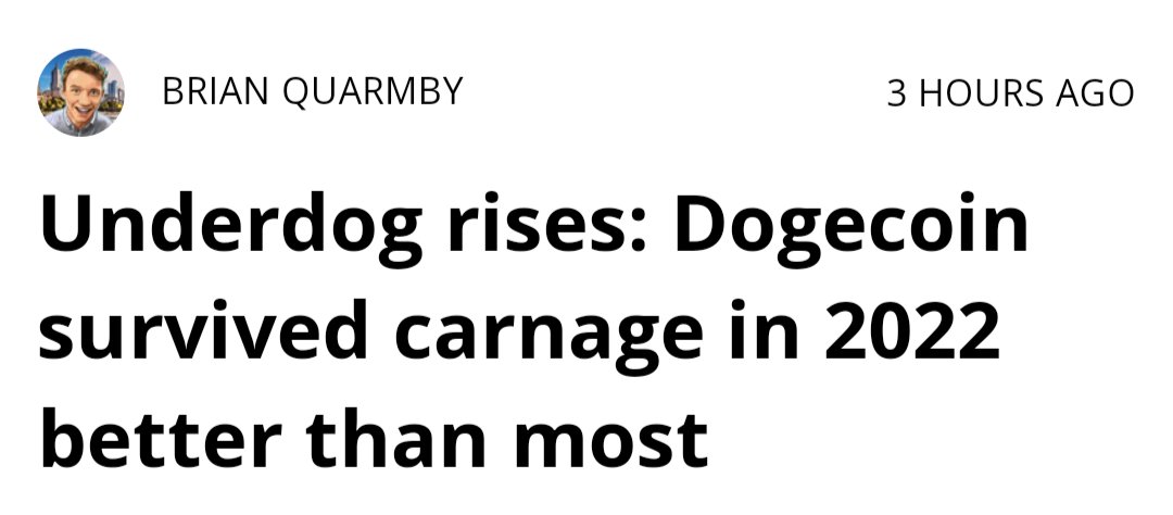 #DoOnlyGoodEveryday 
#Dogecoin is the way