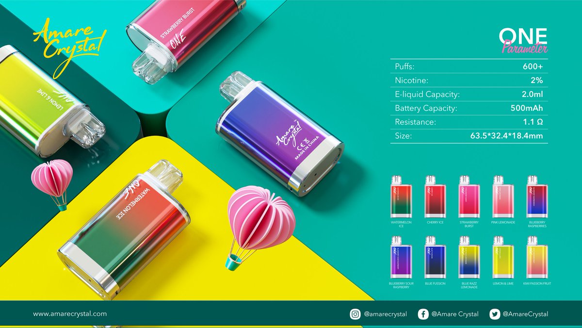 AmareCrystal's tweet photo. Amare Crystal ONE!
10 Flavors Available,Meeting Your Different Needs.
#amarecrystal #one #skecrystal600puffs #skevape #crystalbar #skevape #crystal #bar #vape #puffs #disposable #bestflavours #health #nicotine #illegal #ukvape #usdisposable #ruvape https://t.co/yIjEBjHLJe