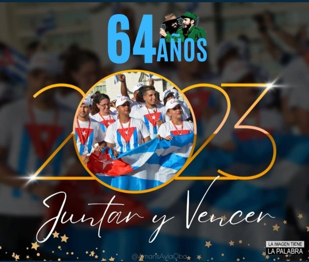 64 AÑOS DE VICTORIA. #CubaPorLaPaz #VivaLaPatria #RevolucionCubana @CubacooperaDj