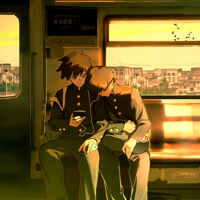 #モブサイコ100 #律モブ #mobpsycho100 #ritmob 