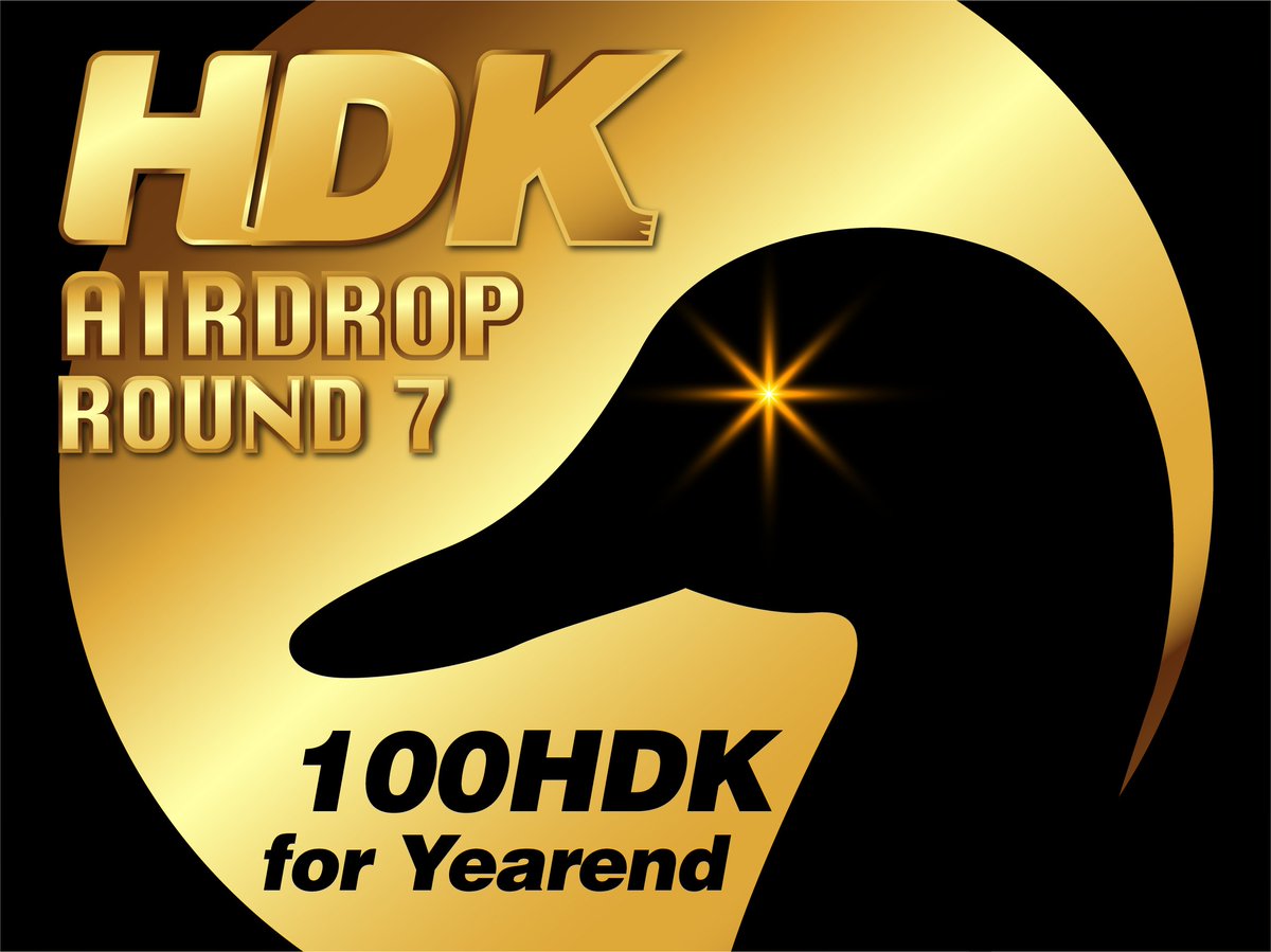 🏆 Join HDK_Coins Airdrop Round 7

You’ll receive 100 $HDK (10 Winner)💥

🎯 Rules:

🔻 Follow: <a href="/HDK_Coins/">HeroDucK_Coins</a> <a href="/hero_ducks/">HERO DUCK</a>

🔻 RT + LIKE

🔻Drop your wallet Address (Matic)

End time: 31th DEC ⏰

#Polygon $HDK #Airdrop #Airdrops #DEX