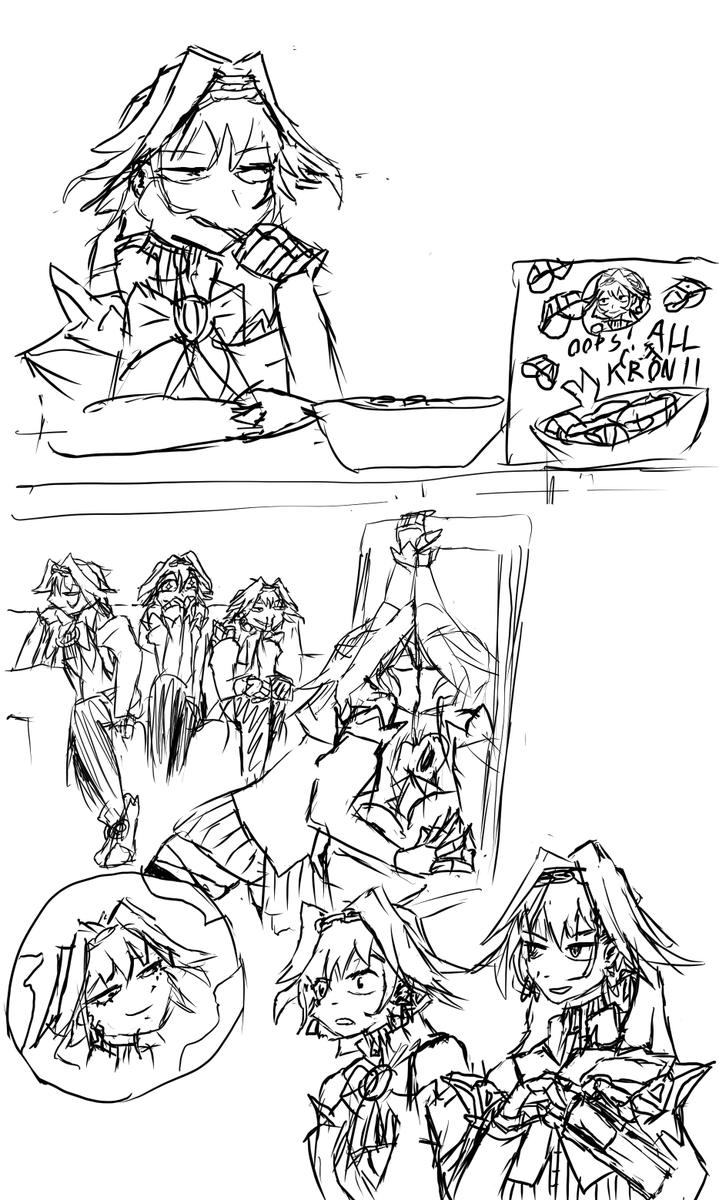 An amalgamation of my understanding who Kronii is.
I refuse to use hashtags.