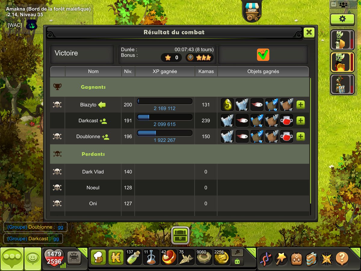 Les gens qui disent « Vu que tu es en partenariat avec <a href="/DofusTouch/">DOFUS Touch</a> t’as un boost de drop supplémentaire » sachez que je suis 100% d’accord avec vous 🤣🤣