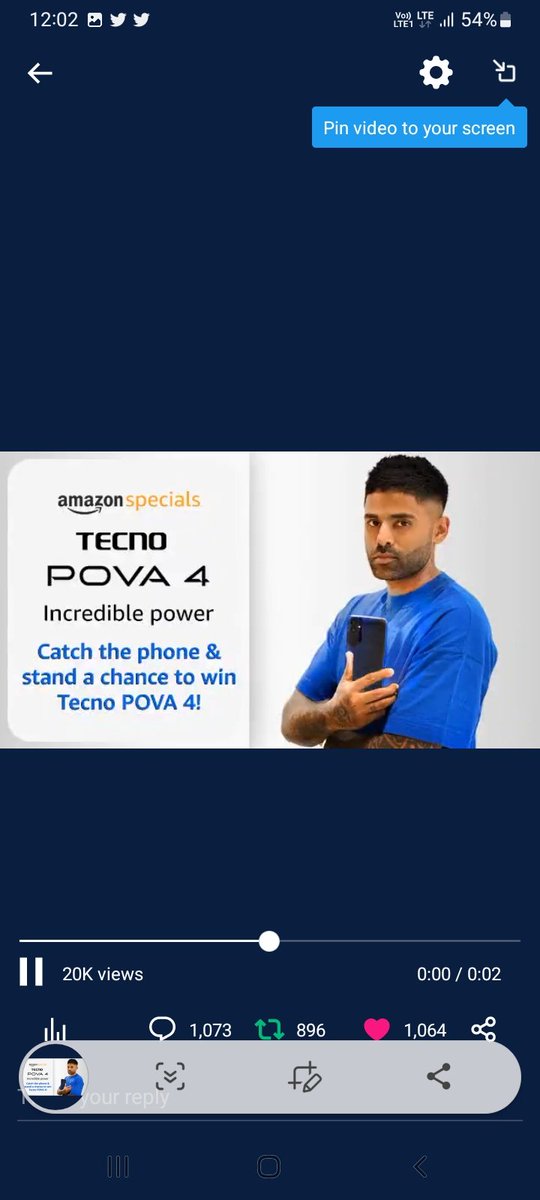 prashant2witts's tweet photo. @amazonIN #TECNO #TECNOMobile #POVA4 #IncrediblePower #DareToHustle #Contest
Tag
@RakeshK73155212 @Sheetal155
@sonumah37804461 https://t.co/vYKYaBN1OE
