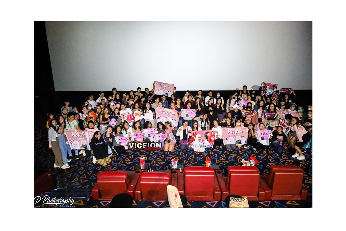 ViceIonOFC's tweet photo. That's it for our Unkabogable Block screening! Thank you to everyone who made this event possible. We are grateful for the support you have given to our Superstar. Congratulations @vicegandako and to everyone involved in the making of #PartnersInCrime @teamvicePH https://t.co/ZufeihTYhV