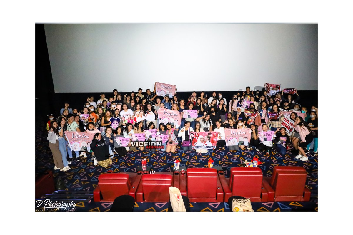 ViceIonOFC's tweet photo. That's it for our Unkabogable Block screening! Thank you to everyone who made this event possible. We are grateful for the support you have given to our Superstar. Congratulations @vicegandako and to everyone involved in the making of #PartnersInCrime @teamvicePH https://t.co/ZufeihTYhV