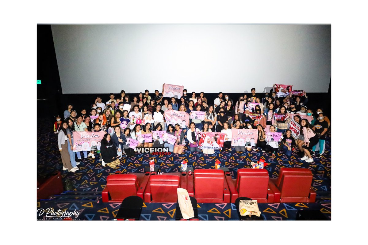 ViceIonOFC's tweet photo. That's it for our Unkabogable Block screening! Thank you to everyone who made this event possible. We are grateful for the support you have given to our Superstar. Congratulations @vicegandako and to everyone involved in the making of #PartnersInCrime @teamvicePH https://t.co/ZufeihTYhV