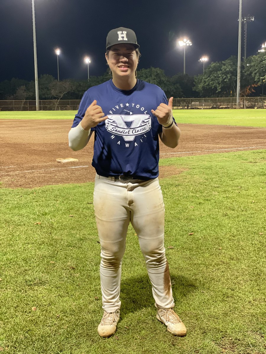 F: Stingrays 7, Sharks 0
PoG: <a href="/Taven18663532/">Taven Hiraishi</a> 3 IP, 5K, 0H, 0R
Hitter: <a href="/MatthewZariello/">Matthew Zarriello</a> 2-3, 2RBI