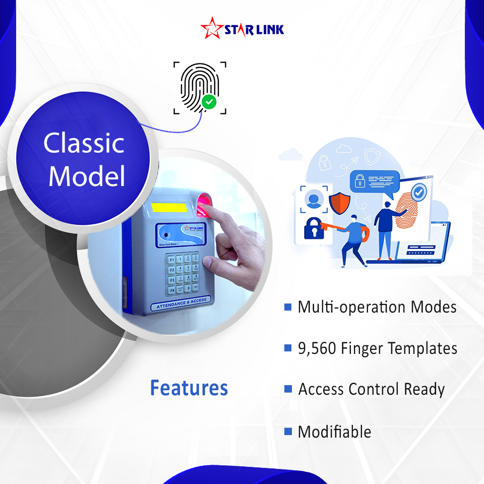 starlinkindia's tweet image. Classic Model | Star Link Communication

This device has numerous communication modes, which increases its adaptability to use for a variety of applications.

Know more: bit.ly/2x6DvjU
🌐starlinkindia.com

#classicmodel #fingerprintdevice #cardbased #hugecapacity