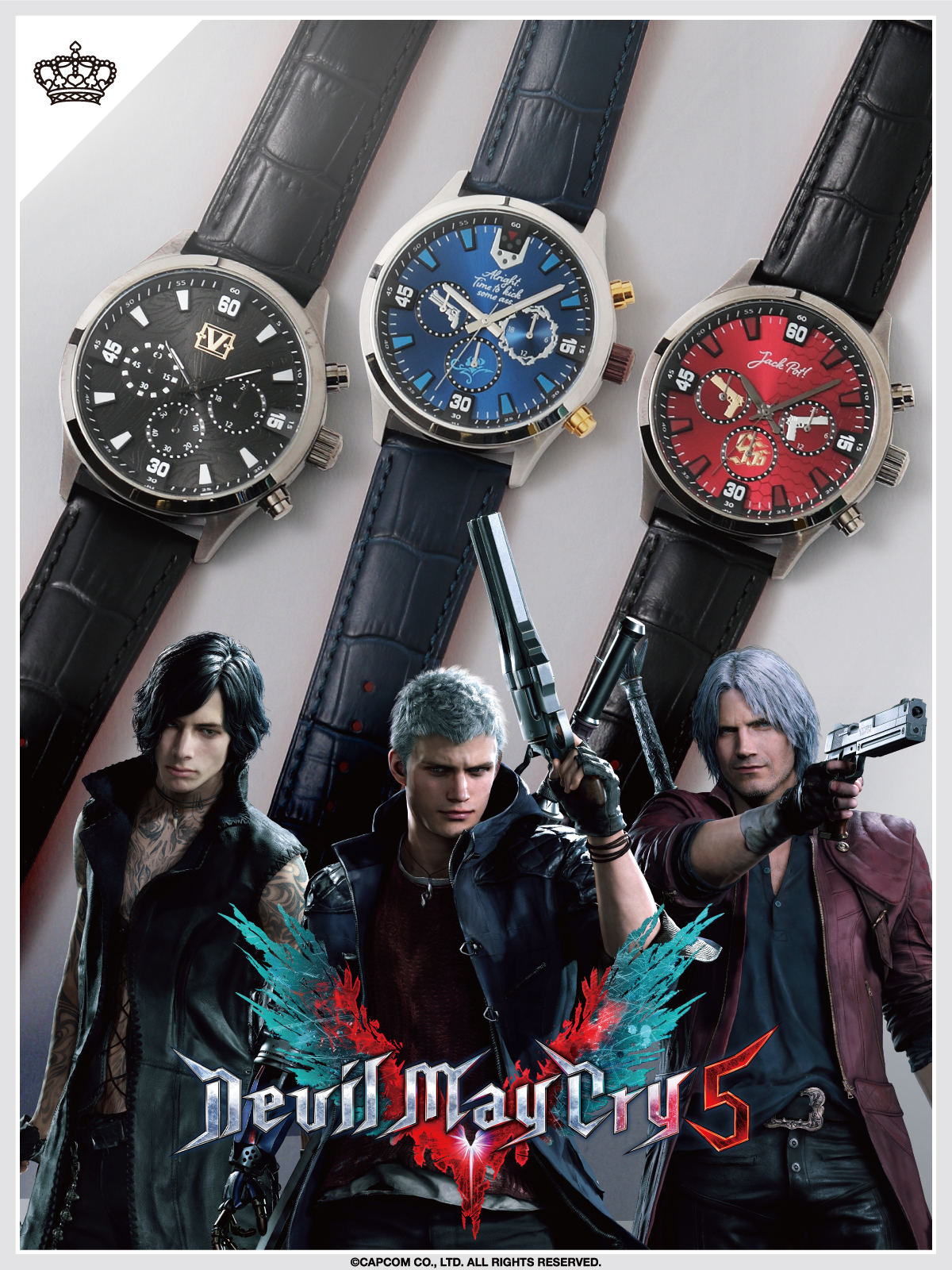 Super Groupies ダンテモデル 腕時計 デビルメイクライ ダンテ モデル