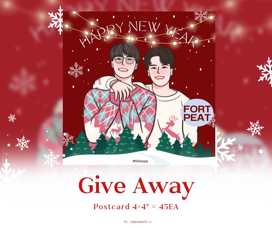lovewarnoey's tweet photo. ・❥・ɢɪᴠᴇ ᴀᴡᴀʏ ☄. *. ⋆

──  Happy New Year ~✨️

🗓  : 31 Dec 22
📍  : MBK Center

#CaptainPeat #ComeFortZon
#Gabypp #FortPeat 
@fort_fts @peatwasu https://t.co/f7fHaFRCQS