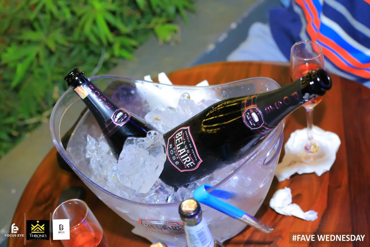 throneskampala's tweet photo. One Bottle, two Bottles, Three Bottles, Floor 🍾🍾. Celebrate your life, you are your own light
#throneskampala #favewednesday #thrones #fave #belairerose #belairegold #belairebleu #belaireluxe #belairelifestyle #belaire #officialbelaire https://t.co/K6CC9OcNkT
