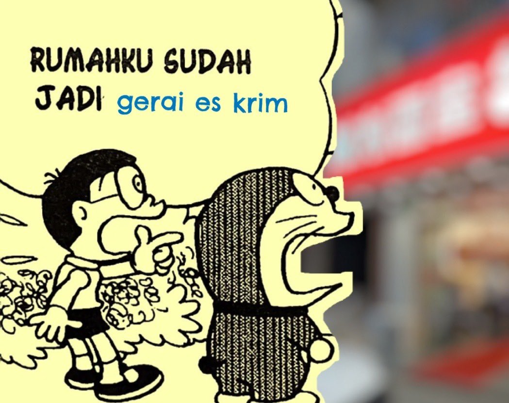 DoraemonHariIni's tweet photo. Pulang setelah liburan https://t.co/bY8vcuJIq9