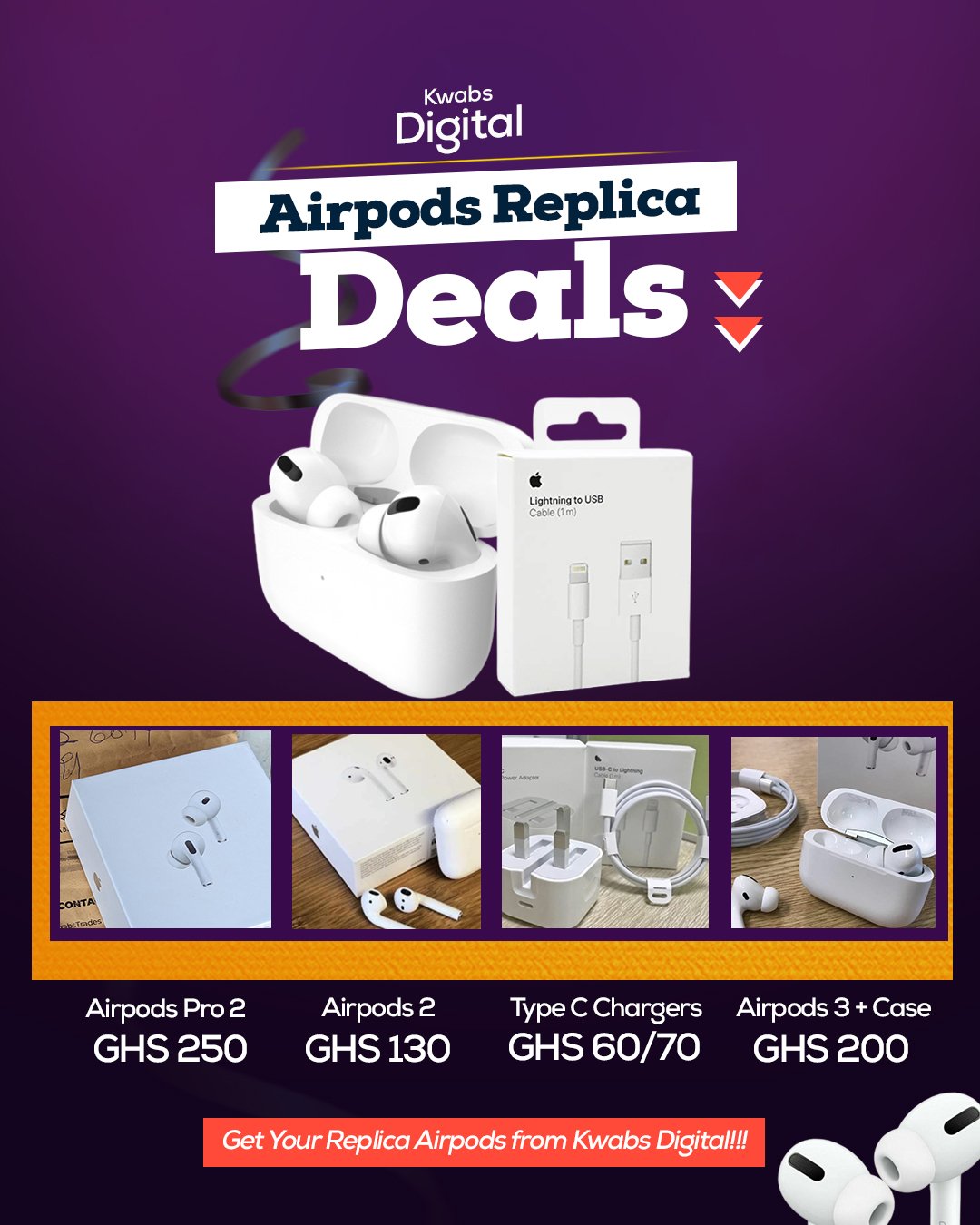 Apple airpods replica sale