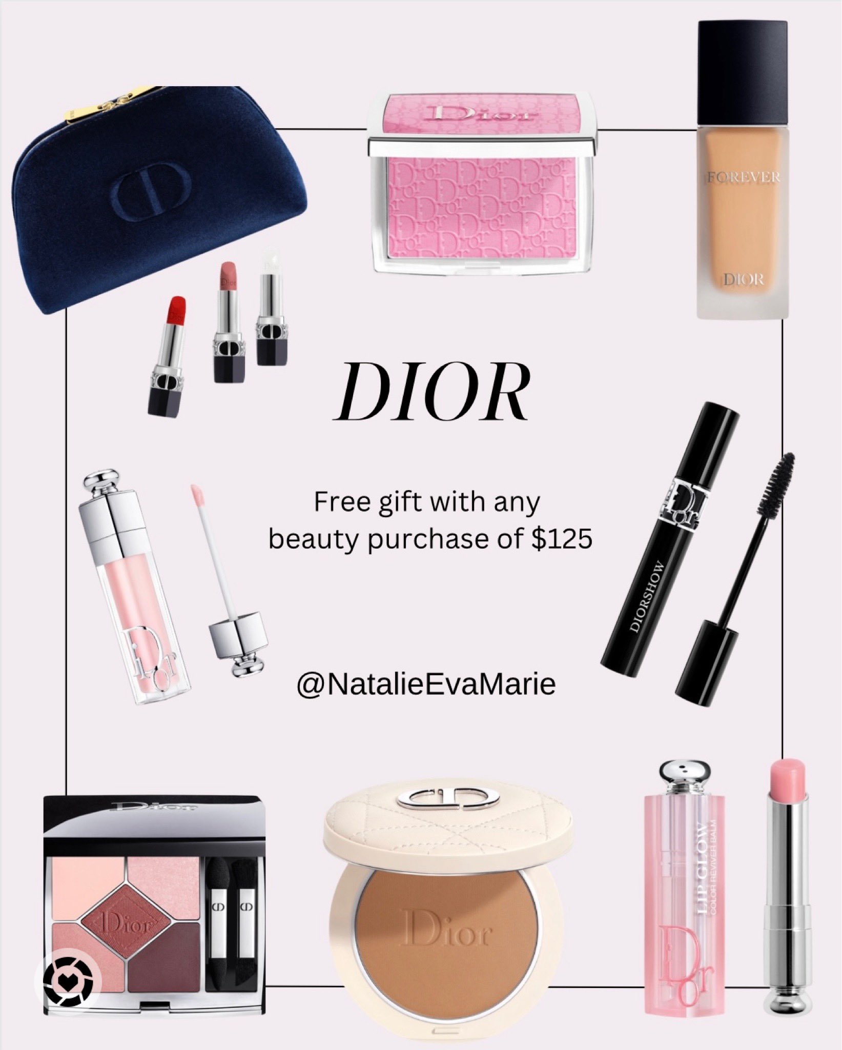 dior freebies code