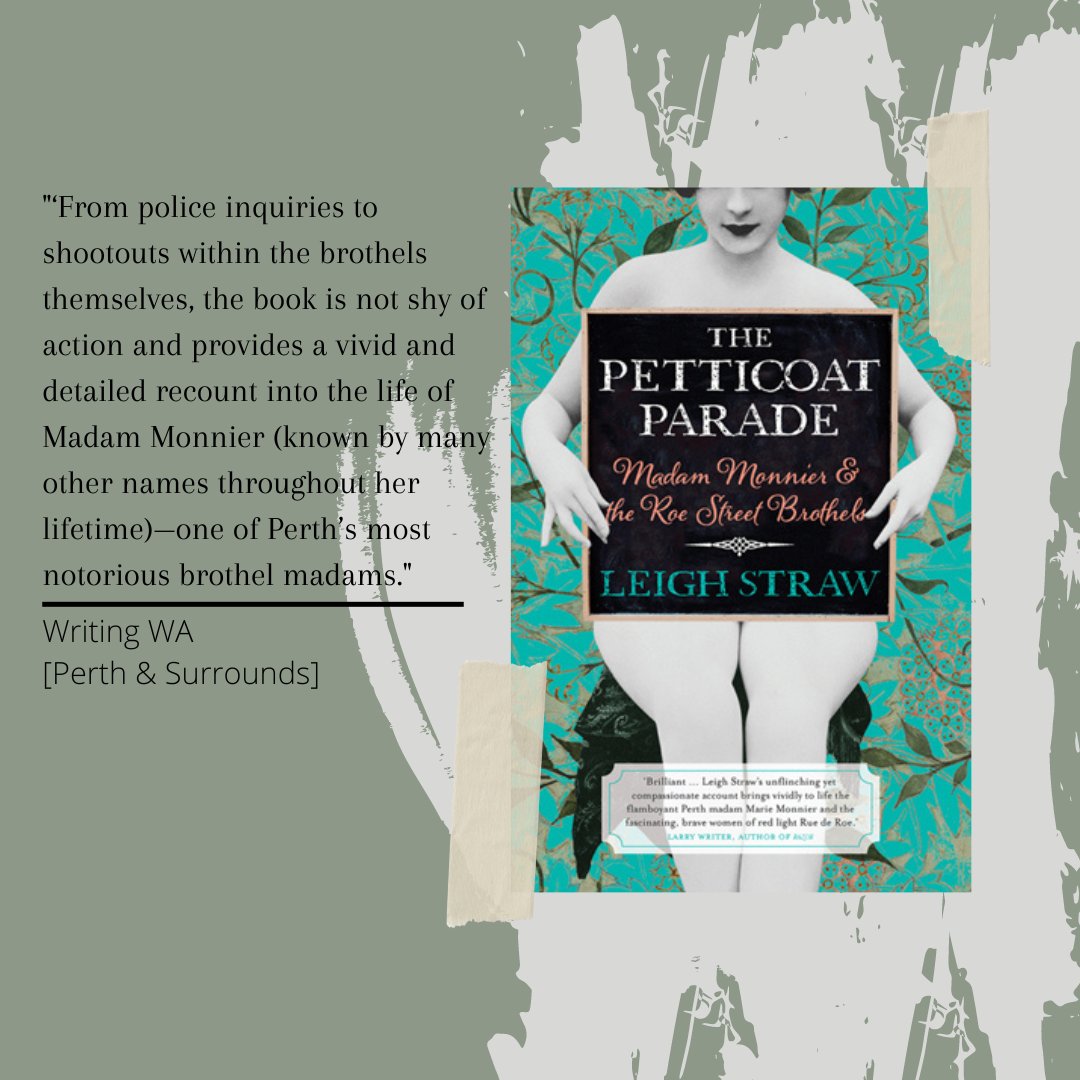 LiteraryMapWA's tweet photo. 📚 Literary Map Book Recommendation: The Petticoat Parade by Leigh Straw
⁠
📍Based in the Perth &amp; Surrounds region, Western Australia⁠
⁠
@fremantlepress
⁠
#travel #westernaustralia #literarymapwa #lovetoreadlocal #bookrecs #bookrecommendations #booktok #bookstagram https://t.co/BRH1GQqLRe