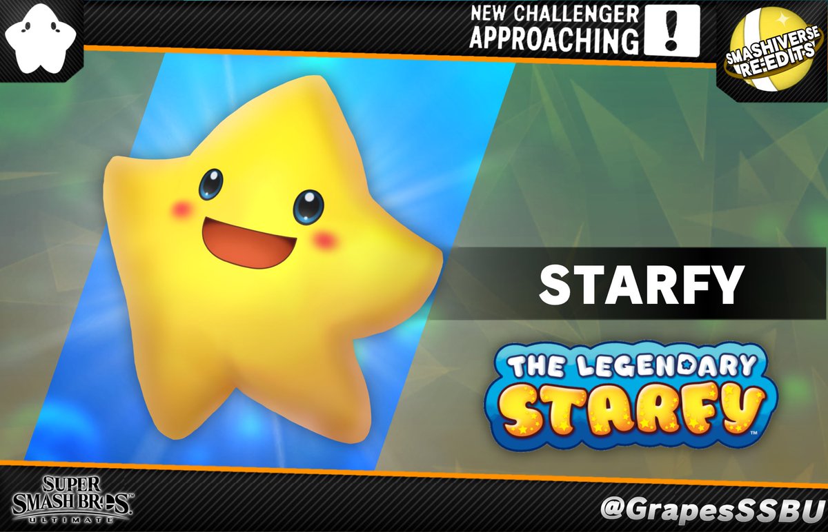 GrapesSSBU's tweet photo. starfy sweep
#ssbu #ssbuedits #smashsummit #smashiverse
#starfy #thelegendofstarfy #assistalliance https://t.co/Xe2U3hSf9A