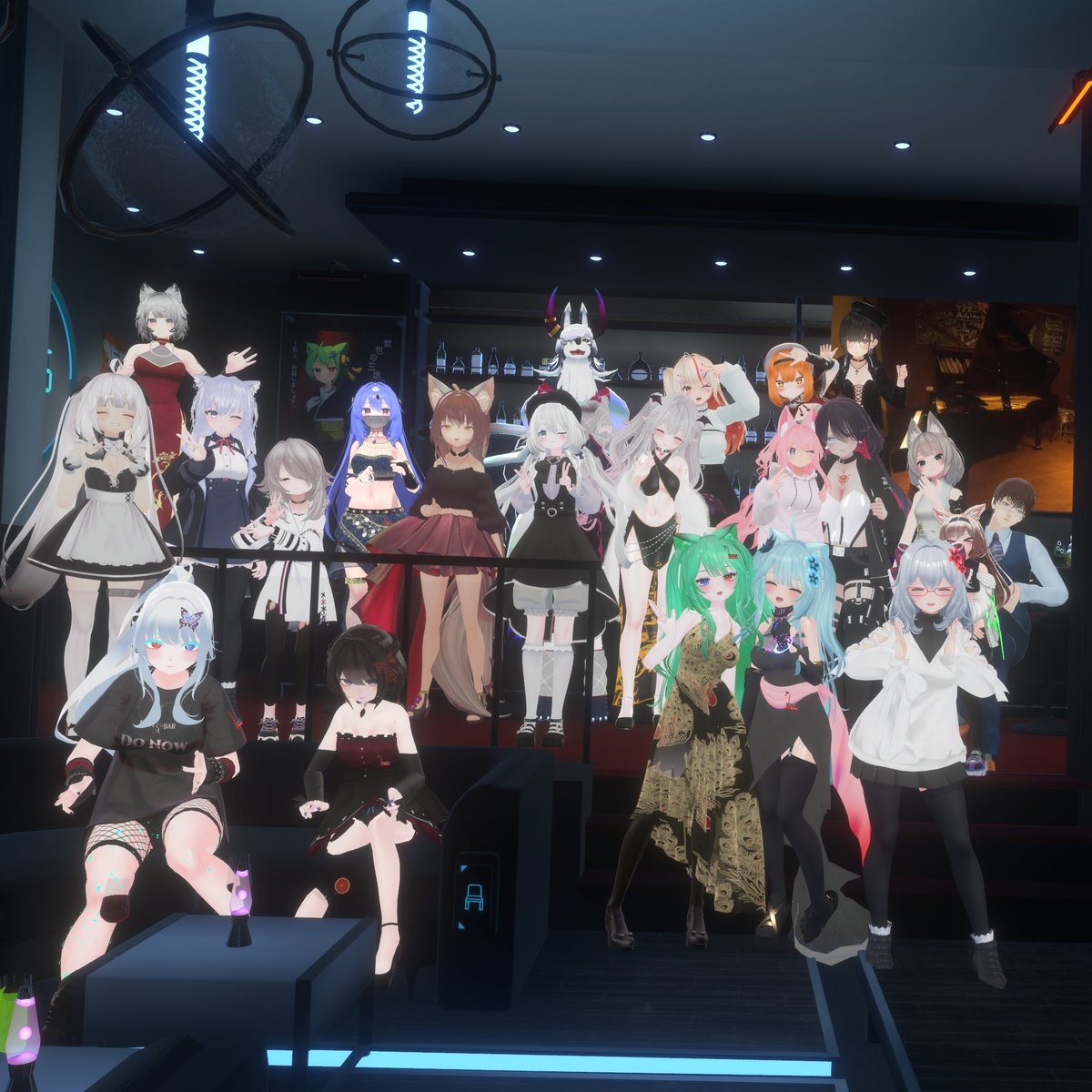 HDtabetai's tweet image. 昨日は年内最後のバー #DoNow　に遊びに行かせて頂きました。
接客をしてくれたキャストさん達はどなたも素敵な方で
お酒やホラワ、個人イベントのお話が出来てとても楽しかったです✨
…